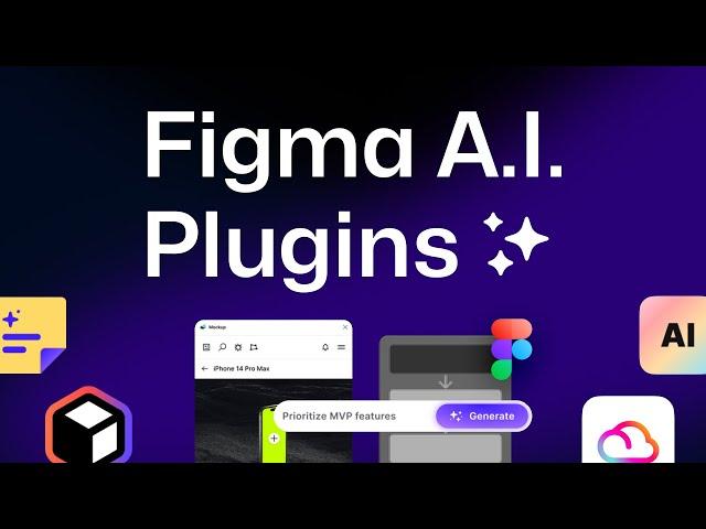 Figma New A.I. Plugins! – UX Pilot, AI Mockups, Typedream, & More