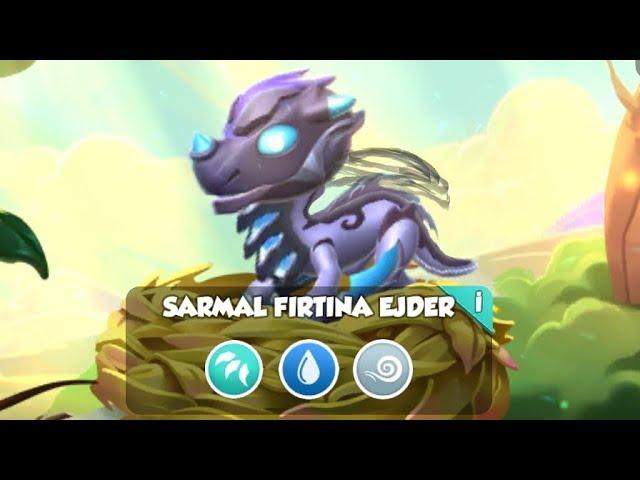 İlkel Sarmal Fırtına Ejder DML Dragon Mania Legends Primal Stormswirl Dragon