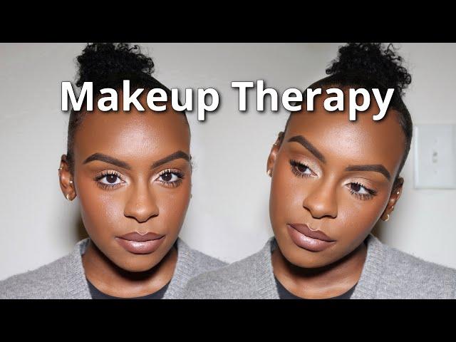 MAKEUP THERAPY | SIMPLE EVERYDAY GLAM | Lawreen Wanjohi