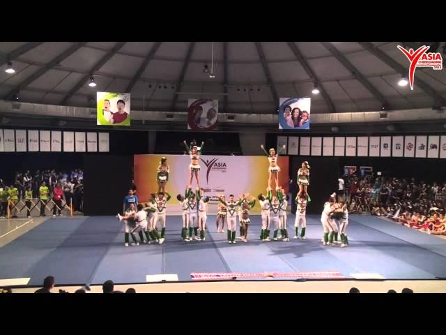 ACIC 2015 Cheer Open Coed Elite - STC Samtech Star - TCA (Thailand)