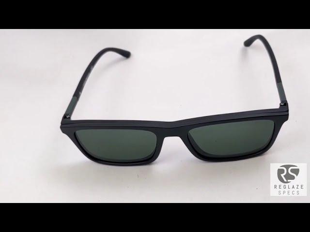 Magnetic "Snap On" Sunglasses Lenses Are The Future | Emporio Armani EA4160 Glasses | Reglaze Specs