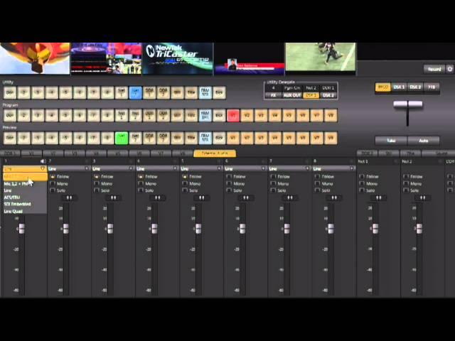 NewTek TriCaster 850 Get Started Training - 07 Configuring Audio