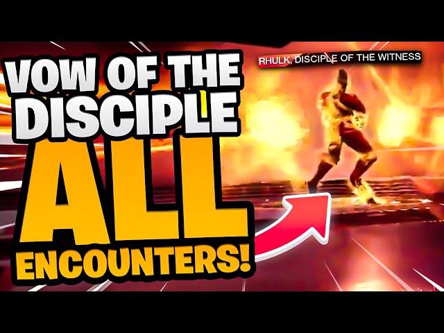 VOW OF THE DISCIPLE RAID! EVERY ENCOUNTER COMPLETION! (Day 1) // Destiny 2 Witch Queen