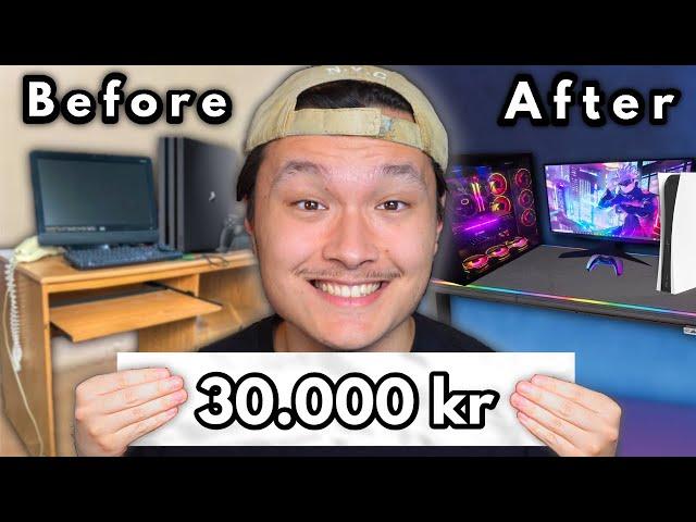 Jag fick en ny gaming setup för 30.000kr! (sjuk giveaway)