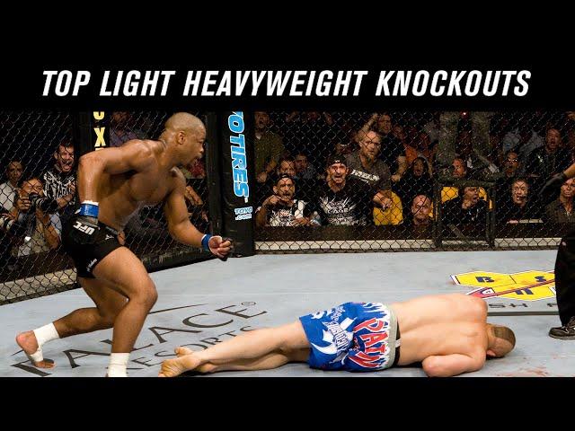 Top 10 Light Heavyweight Knockouts in UFC History