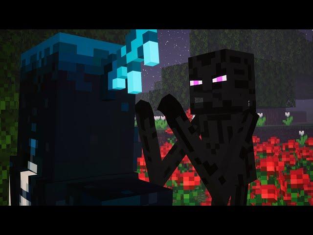 Warden vs Enderman (normal) - Minecraft Animation