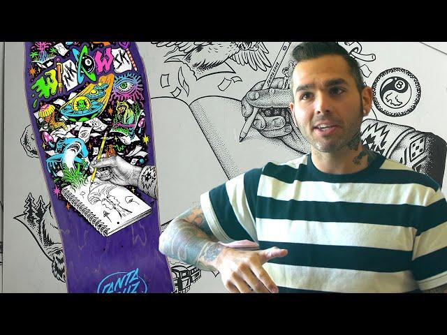 How do Erick Winkowski's graphics get made?! w/ Artist Thomas Fernández