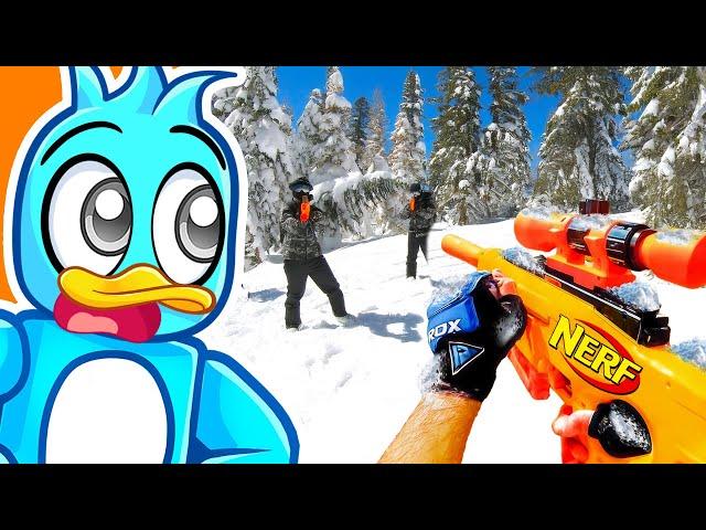 Milo Reacts to NERF WAR in Real Life!