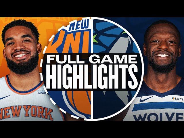 KNICKS at TIMBERWOLVES | FULL GAME HIGHLIGHTS | December 19, 2024