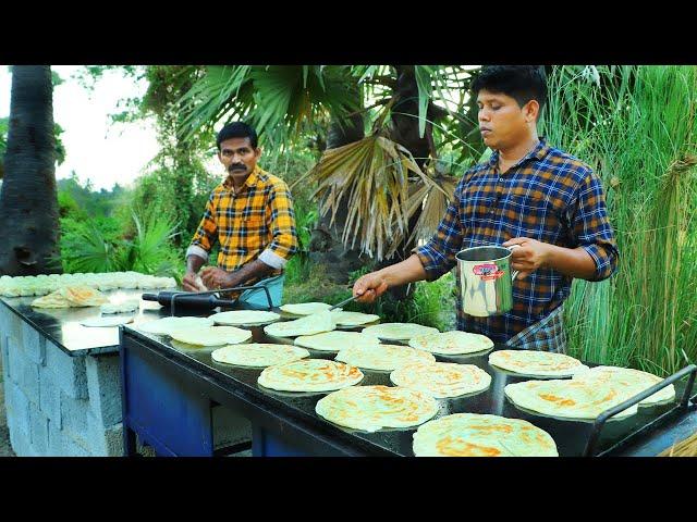 PAROTTA | How To Make Soft Layered Paratha | Kerala Paratta | Cooking in Village