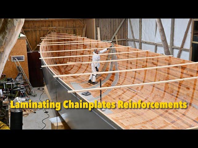 Laminating Chainplate Reinforcements - Ep. 401