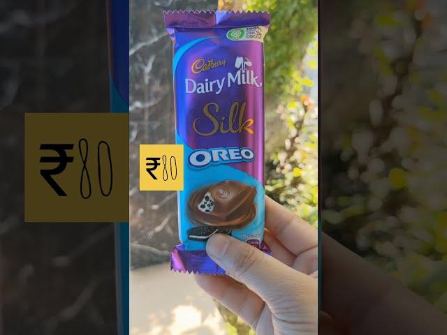 Cadbury dairy milk silk Oreo ₹80 # shorts#unboxing