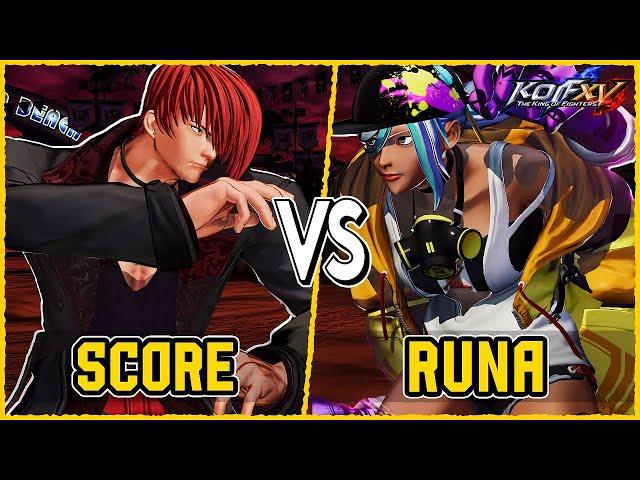 KOF XV  Score33333 (King/Iori/Heidern) vs runaruna (O. Shermie/Shermie/Isla)  Steam Replay Match 