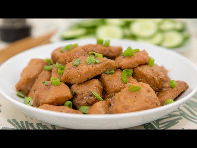 Braised Black Pepper Pork (Thit Kho Tieu)