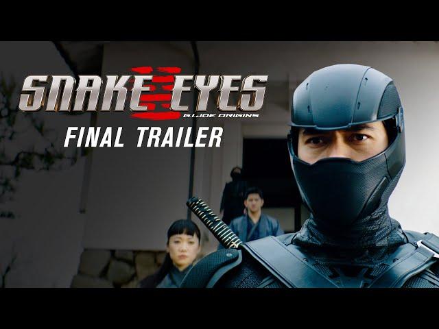 Snake Eyes | Final Trailer (2021 Movie) | Henry Golding, G.I. Joe