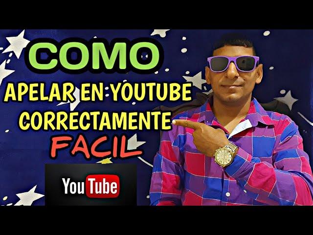 COMO RECUPERAR LA MONETIZACIÓN DE YOUTUBE|    APELAR LA MONETIZACION (SOLUCIONADO) paso a paso