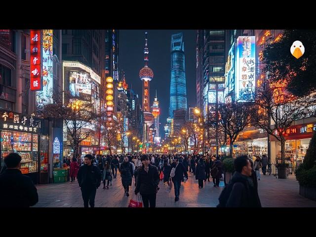 Shanghai, China Most Wealthy And Modern First-tier City in China (4K UHD)