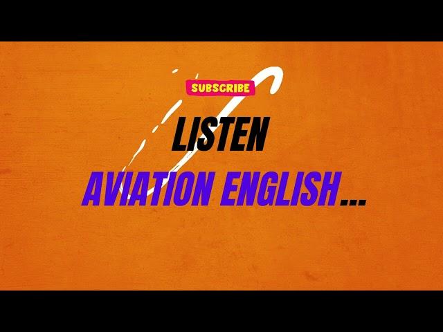 Listen Aviation English for ICAO (with questions)