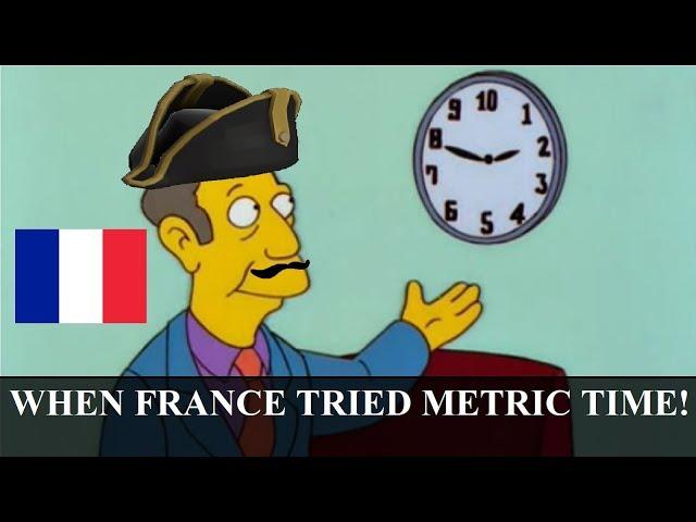 The Time France Used Metric Time