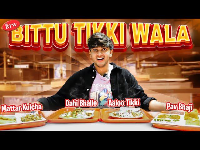 Trying Delhi's best ALOO TIKKI at Bittoo Tikki Wala