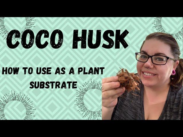 Coco Husk Substrate/ Hoyas in Coco Husk/ Coco Husk General Care/Cheap Plant Substrates