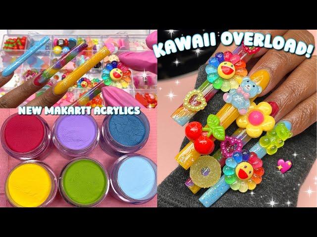 EXTREME KAWAII ACRYLIC NAILS!  NEW Makartt "Avenue Collection" | 5XL Summer Nails