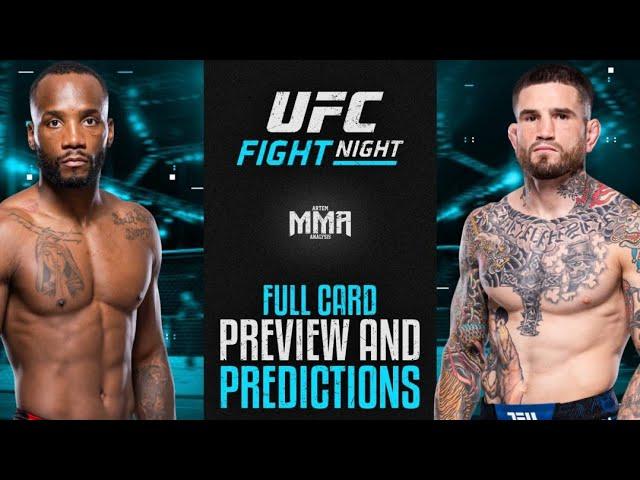 UFC Fight Night: Edwards vs. Brady Full Card Preview and Predictions