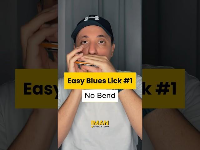 Learn this, Blues Lick #1 No Bend, C Harmonica, Blues in G