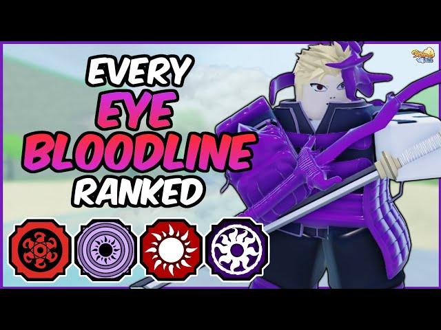 EVERY Eye Bloodline RANKED From WORST To BEST! | Shindo Life Bloodline Tier List