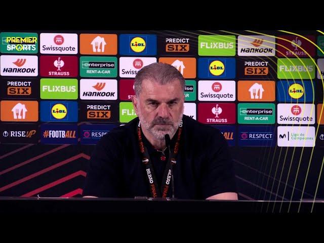 Ange Postecoglou's press conference after Spurs win the Europa League final vs Manchester United
