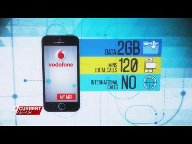 WhistleOut talking Vodafone MyMix on A Current Affair