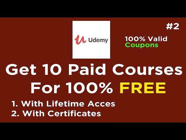 Udemy Paid 10 courses For 100% Free | Udemy paid courses for free coupons, 14th May 2020 tricky man