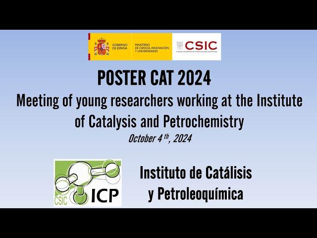 Poster Cat 2024. Meeting of young researchers in Catalysis