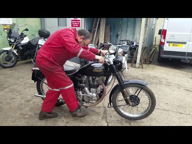 1951 Royal Enfield G2 Bullet 350cc at Andy Tiernans #1339REN