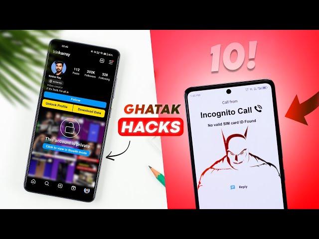 10 Wickedly New Secret Android Apps and Hidden Hacks For Pro Users  I bet You don't know