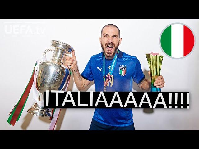 BONUCCI, CHIESA, DONNARUMMA | ITALY'S winning story at EURO 2020