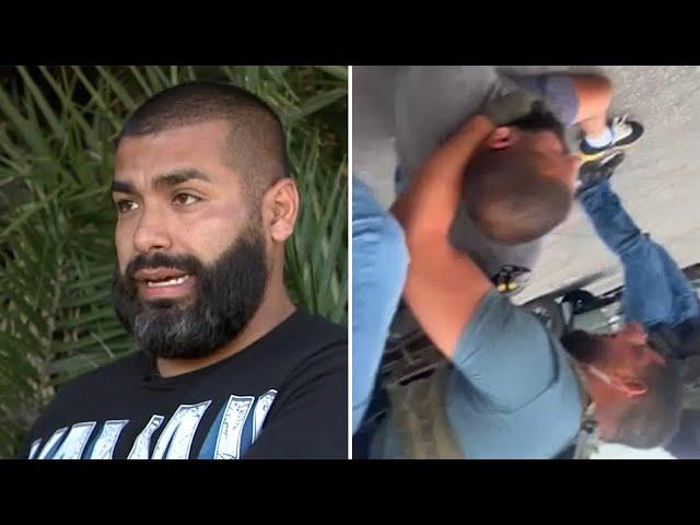 U.S. citizen arrested by federal agents says he heard them bragging about arrests