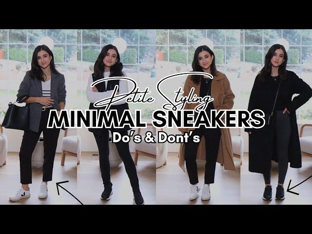 HOW TO STYLE: Sneakers On A PETITE Body Type! 8 CHIC Petite Outfits