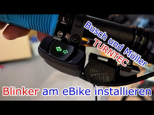 Blinker ans eBike installieren // Busch und Müller TURNTEC