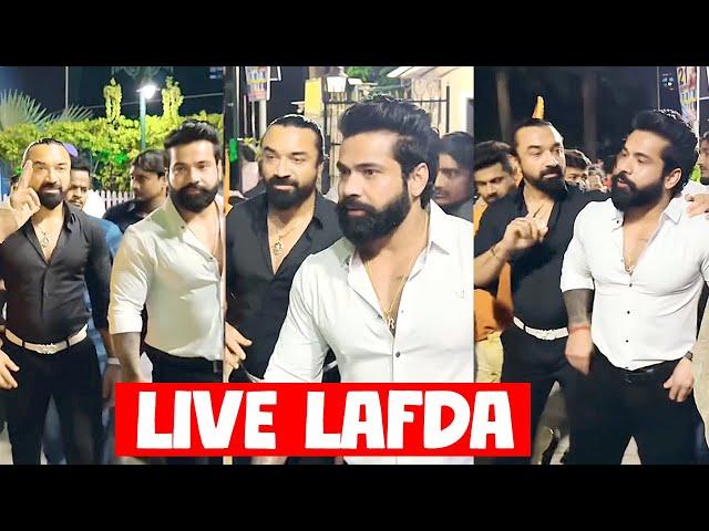 FINALLY AJAZ KHAN & RAJVEER MET EACHOTHER LIVE 🫨