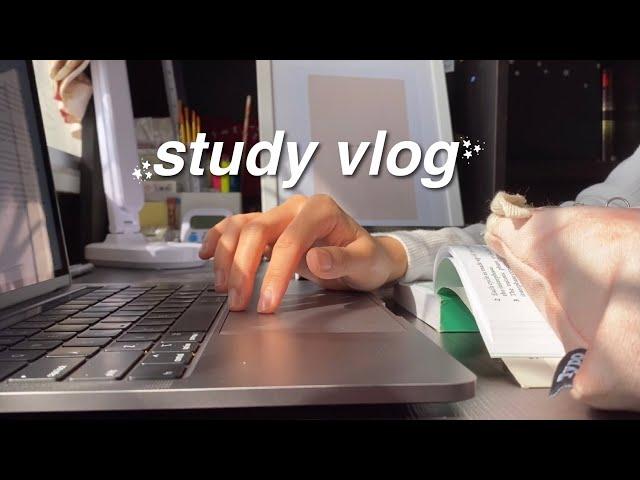 study vlog Malaysia : new semester , trying to be productive & writing notes  