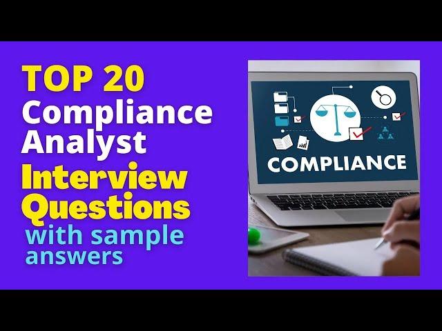 Compliance Analyst Interview Questions and Answers for 2025