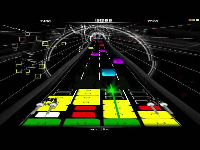 Audiosurf: marino - lollipop (Doube Vision Elite)