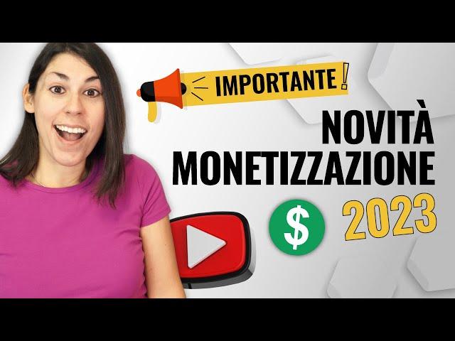 Nuovi requisiti MONETIZZAZIONE 2023: anche con Shorts!