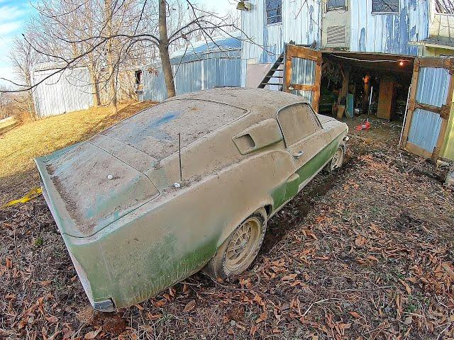 Watch Us Find, Restore & Drive This 1967 Shelby GT-500 Mustang Barn Find - And Add Up Dollars Spent