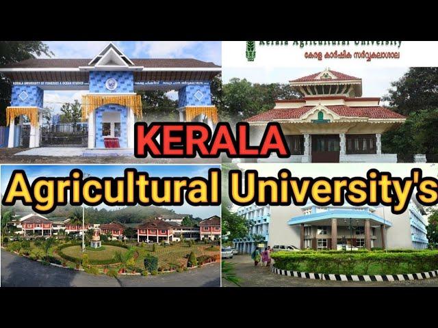 Kerala Agricultural University's || Farm University's in kerala