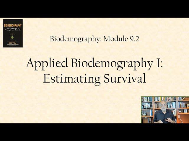 Applied Biodemography I: Mark-recapture methods