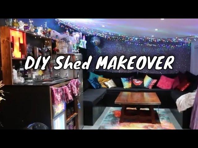 Garden Shed MAKE OVER (It's now a bar!) MoggyBoxCraft