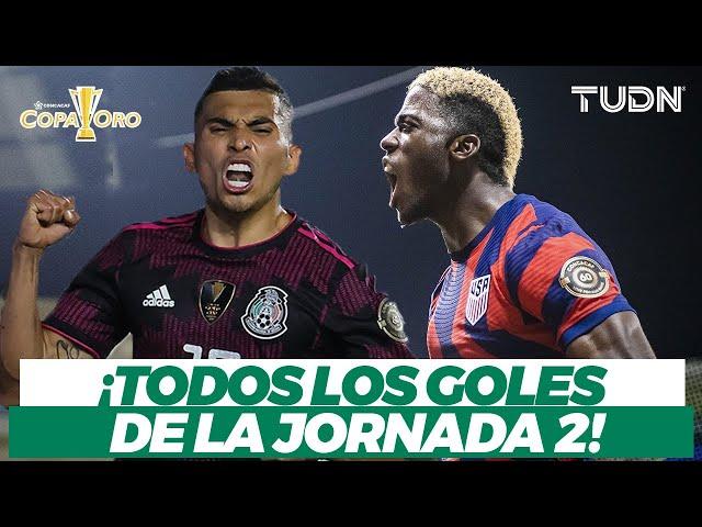 ¡Lluvia de goles! TODOS los goles de la Jornada 2 de la Copa Oro 2021 I TUDN