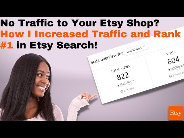 Get Your Etsy Listing to Rank on the First Page of Etsy Search (#1 spot) | New Etsy Shop Tips